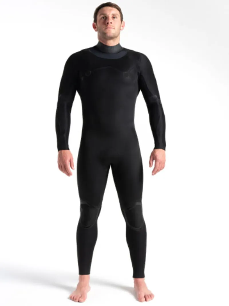 C-Skins Men's Session 5:4:3 Back Zip Wetsuit Black/Diamond